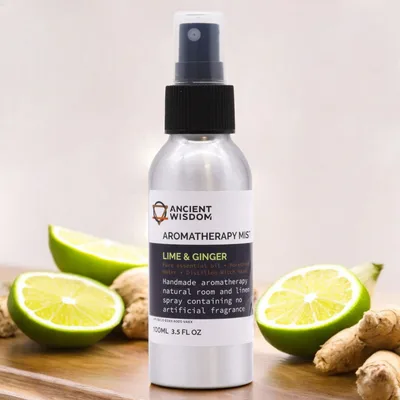 100ml Essenziale Olio Mist Lime & Ginger