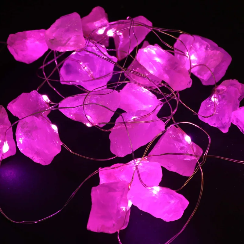 Gemstone Enchantment Lights Rosa Quartz — foto 2