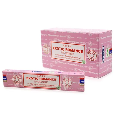 Satya Incenso Sticks 15g - Exotic Romance