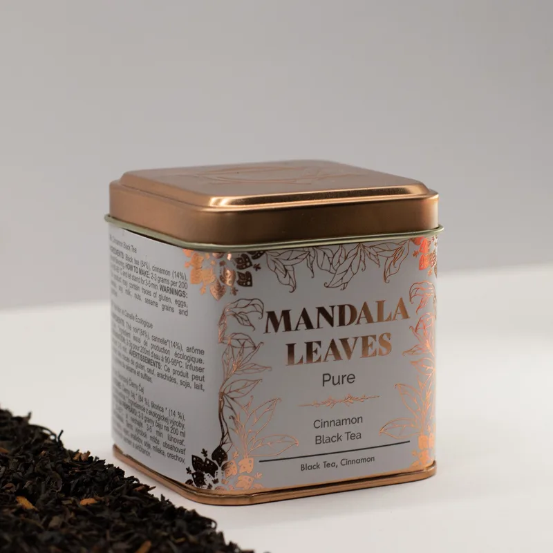 50g Organic Cannella Nero Tè — foto 3