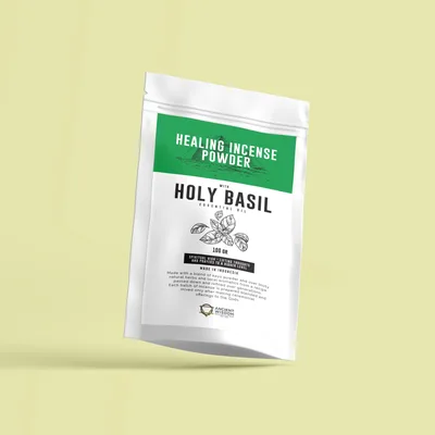 Healing Incenso Powder - Holy Basil 100gm — foto 2