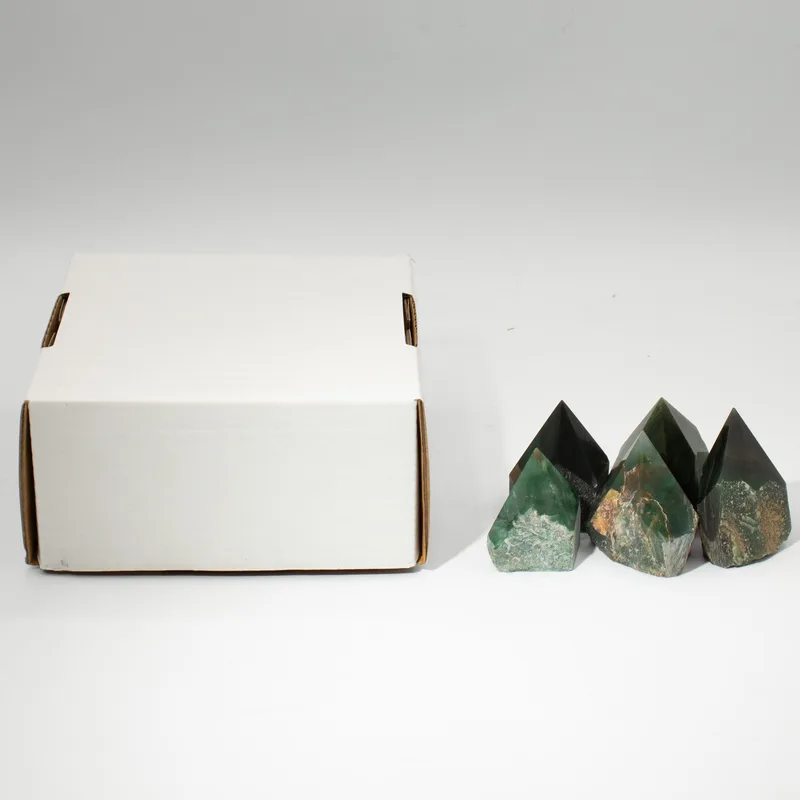 Gemstone Top Polished Points Verde Aventurine — foto 3