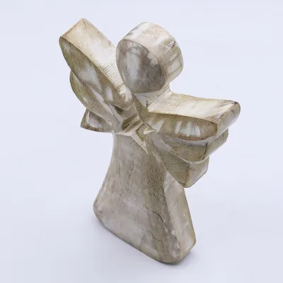 Mango Legno Angel - Whitewash with Star Cut Out — foto 5