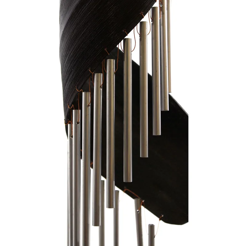 Coconut Leaf Wind Chimes - Chocolate — foto 3