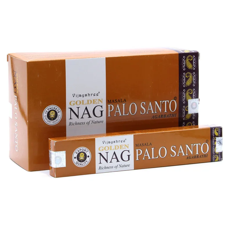 15g Golden Nag - Palo Santo Incenso