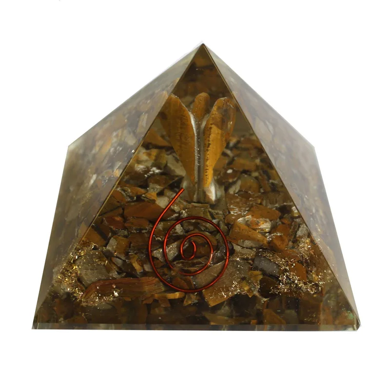 Lrg Orgonite Pyramid 70mm Angel — foto 4