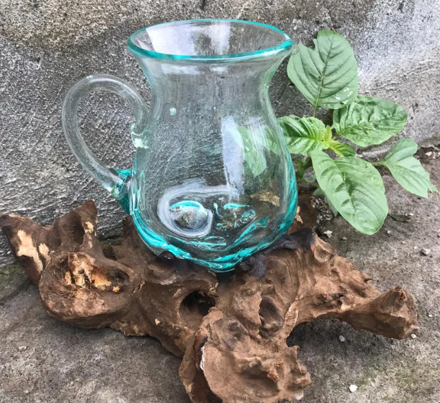 Molton Glass on Legno Water Jug — foto 4
