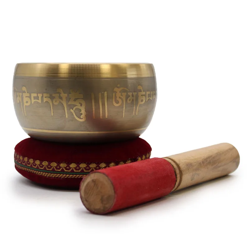 Lrg Five Buddha Singing Bowl — foto 4