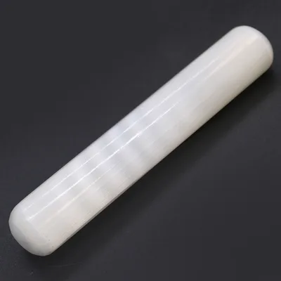 Selenite Wand - 16 cm (Round Both Ends) — foto 1