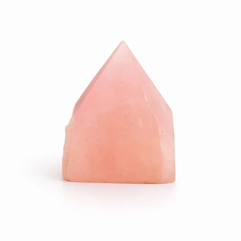 Gemstone Top Polished Points Rosa Quartz