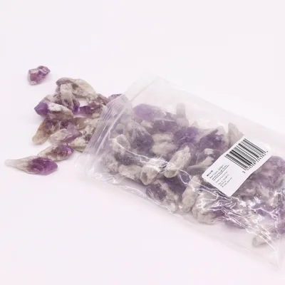Raw Crystals (500gm) - Amethyst Rough Points — foto 2