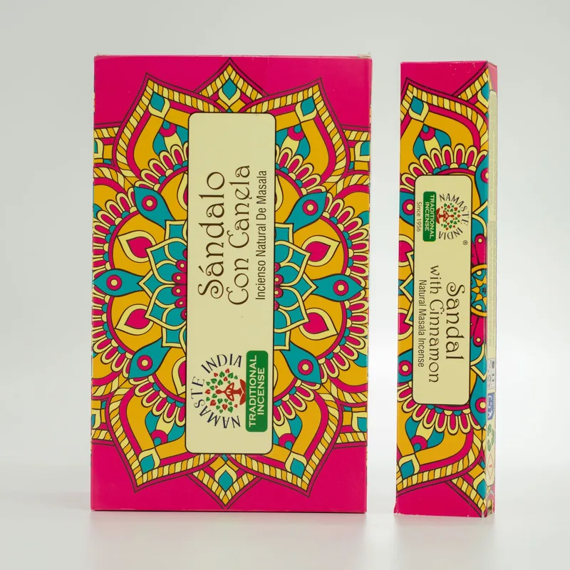 Incenso Mandala Masala Namasté – Sandalo con Cannella — foto 4