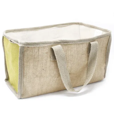 Lrg Shopping Basket 33x18x20cm Olive