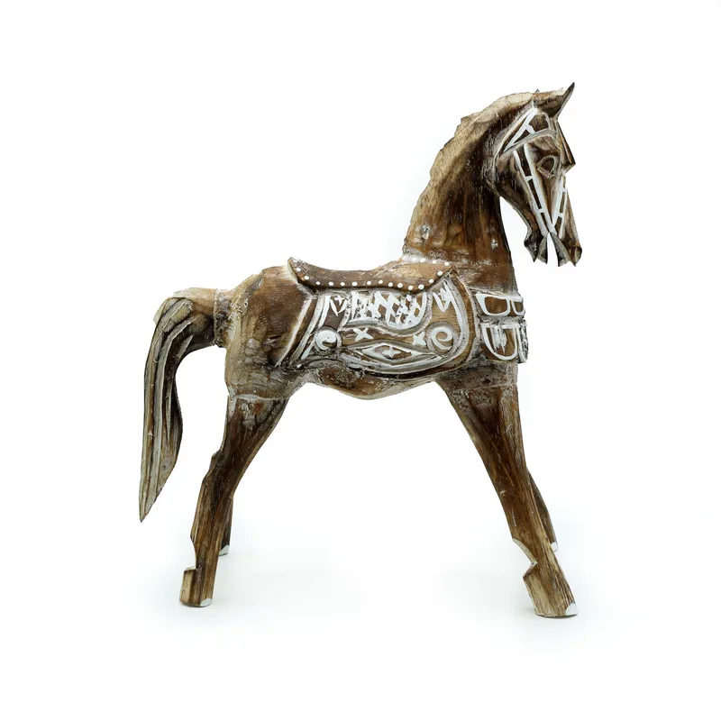 Medium Antique Horse 25 cm — foto 2