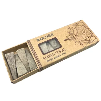 Banjara Smudge Pyramid Cones Mayan Copal — foto 1