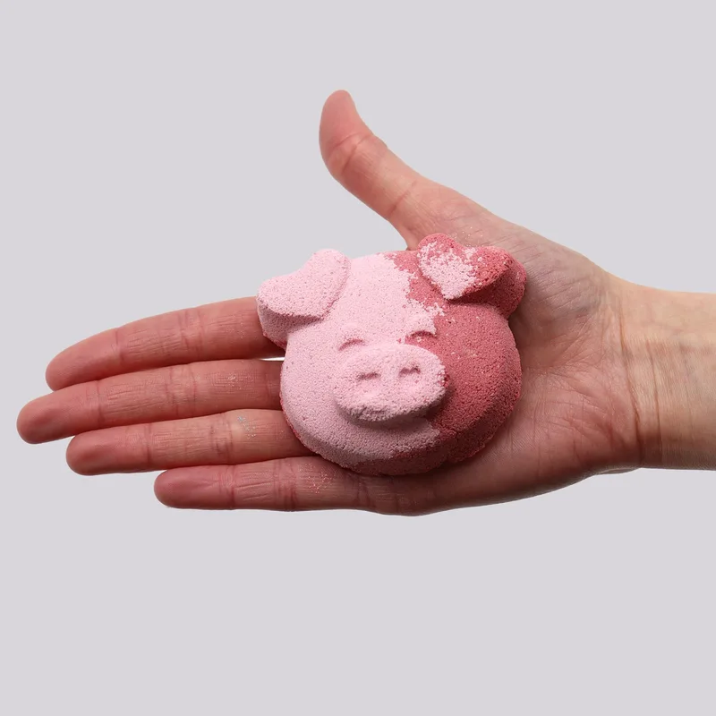 Pig Bathbomb 70g - Vaniglia Cupcake — foto 2