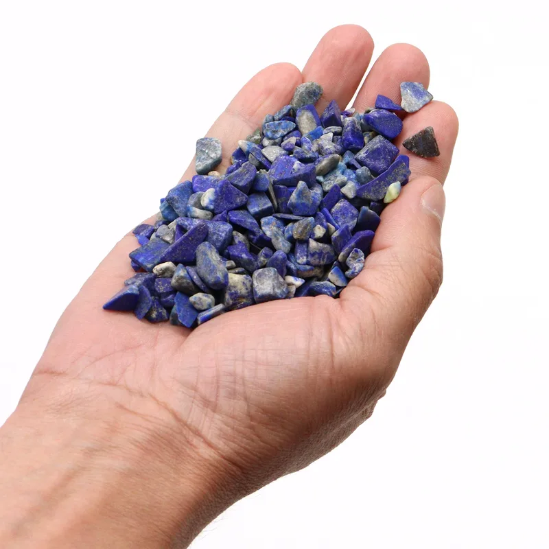 Lapis Gemstone Chips Bulk 1KG — foto 1