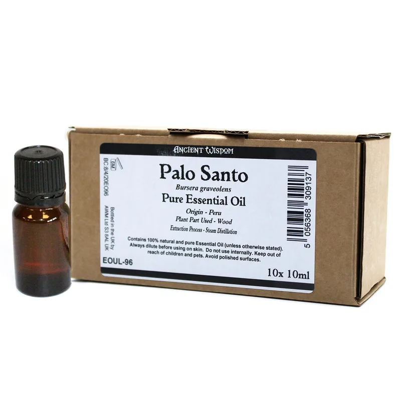 10x 10ml Palo Santo Essenziale Olio 10x 10ml Unlabelled
