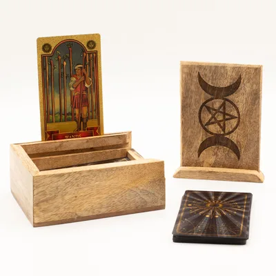 Small Tarot Scatola with Card Porta — foto 3