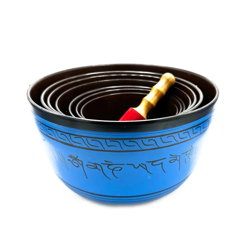 Set Chakre Piccolo di Sette Ciotole Sonore (14-22cm) — foto 4