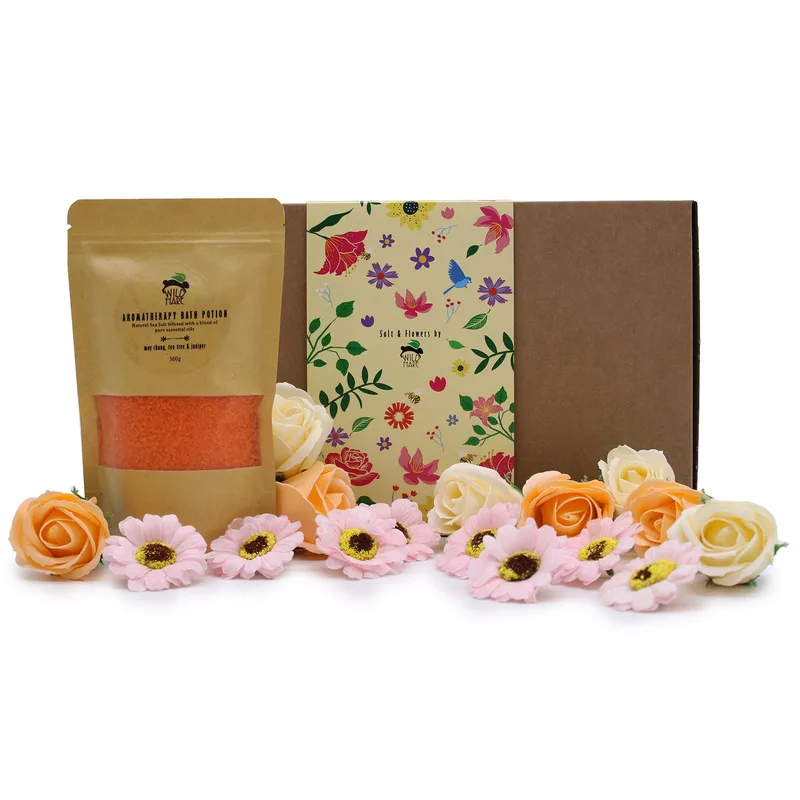 Selvatico Hare Salt & Fiori Set- Total Detox