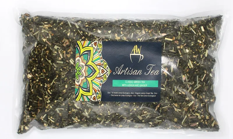 BIO Classic Verde Tè with Limone and Ginger 1Kg