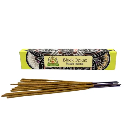 Namaste Mandala Masala Incenso Nero Opium — foto 1