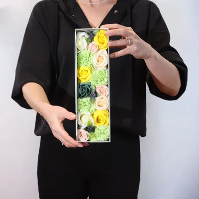 Long Scatola - Spring Celibrations - Yellow & Greens — foto 1