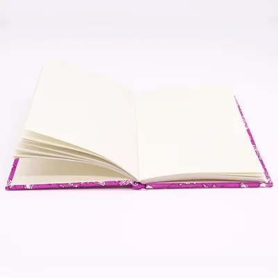 Cotton Bound Notebooks 20x15cm - 96 pages -Antique Fuchsia — foto 1