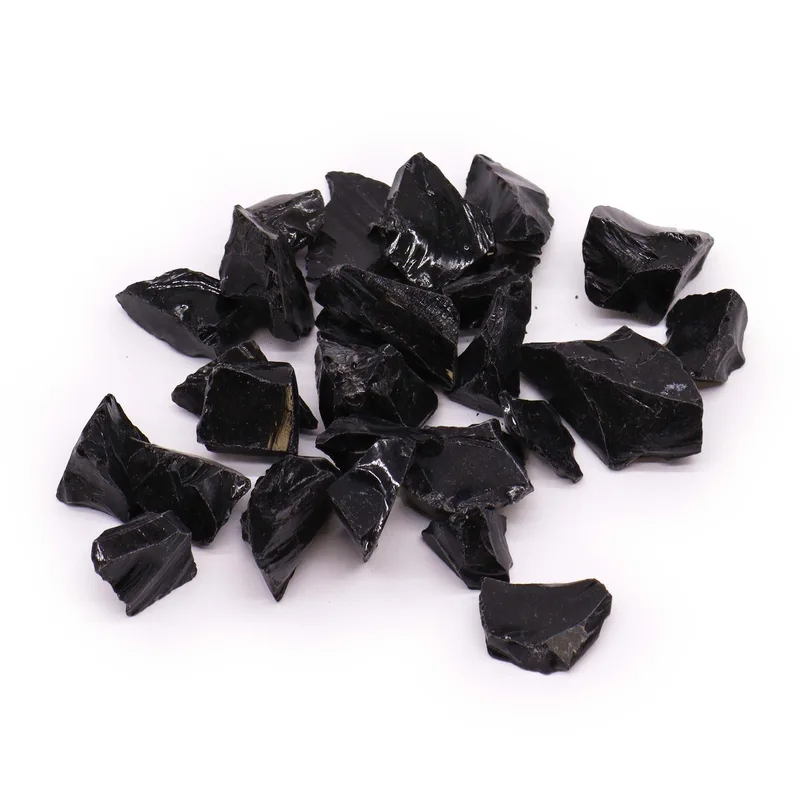 Raw Crystals Nero Obsidian