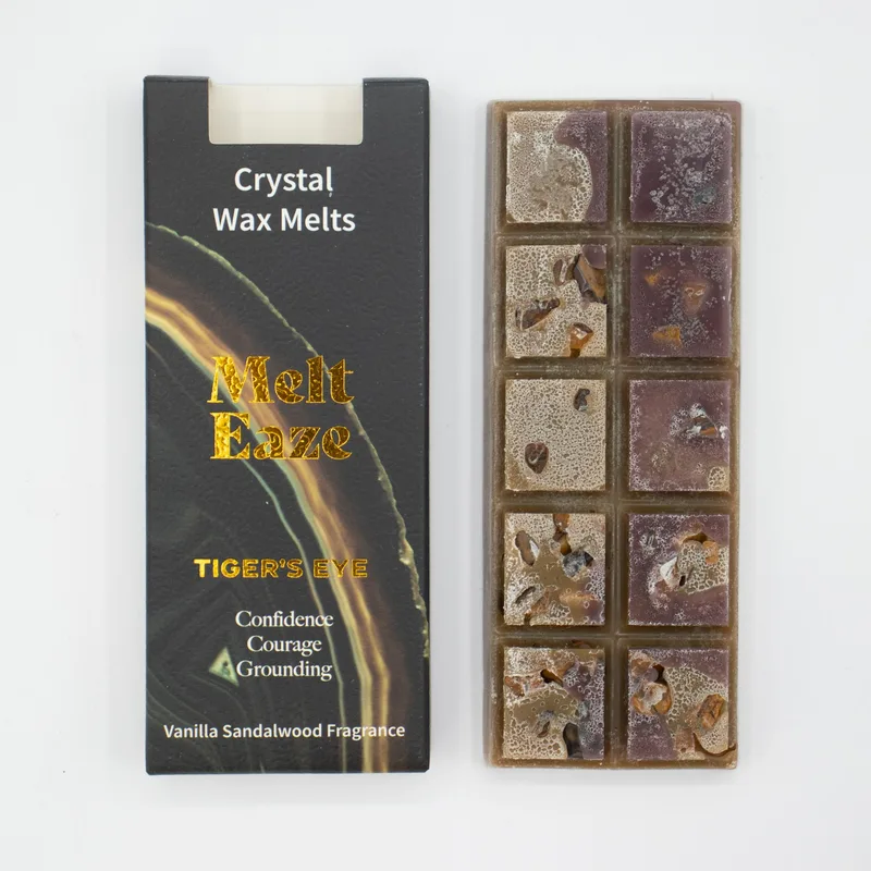 MeltEaze Cera Melts 50g - Tigereye Strength - Vaniglia Sandalwood — foto 2