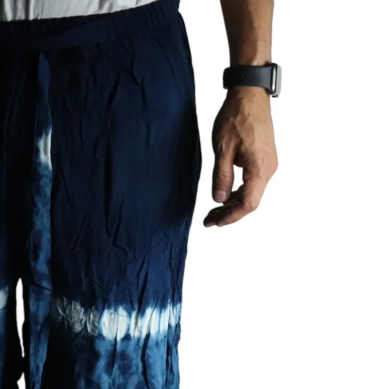 Japanese Style Lounge Pants Teal & Arancia L — foto 5