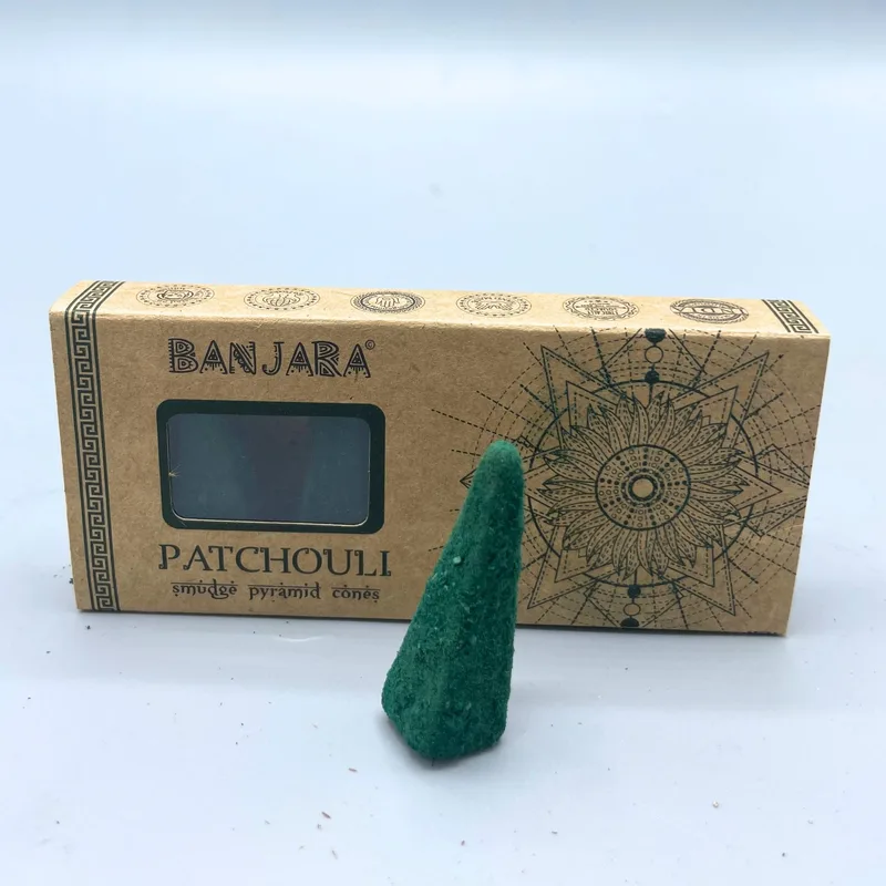 Banjara Smudge Pyramid Cones Patchouli — foto 5