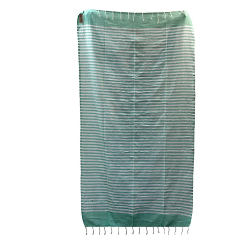 Cotton Pario Towel - 100x180 cm - Picnick Verde — foto 4