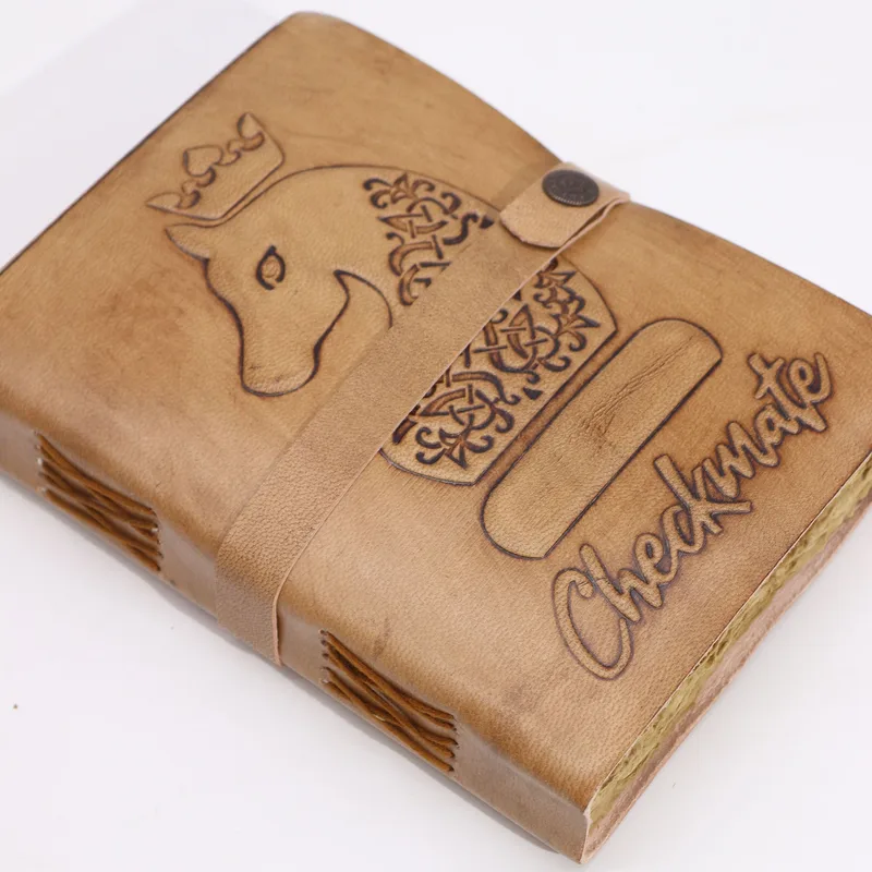 Checkmate Book Light Tan 200 pages decle-edged 20x15cm — foto 2