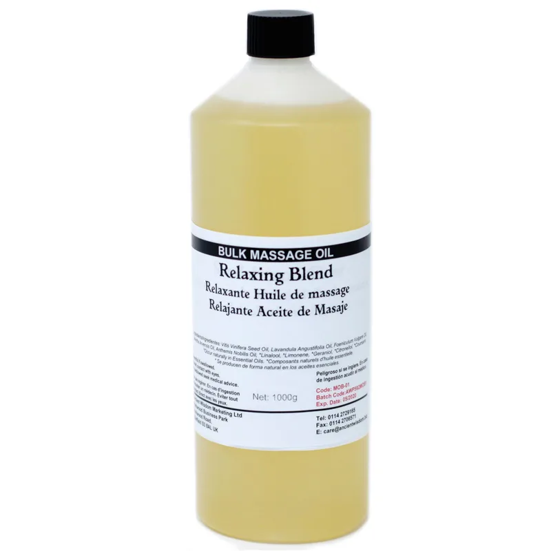 Relaxing 1Kg Massage Olio