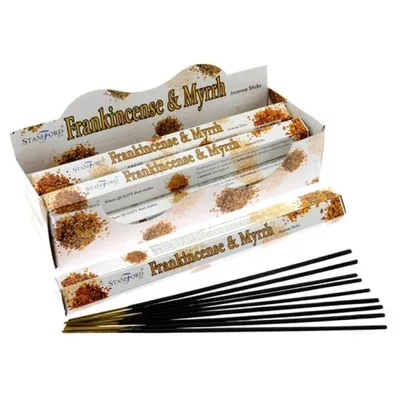 Frank Premium Incenso Sticks & Myrrh Premium Incenso Sticks