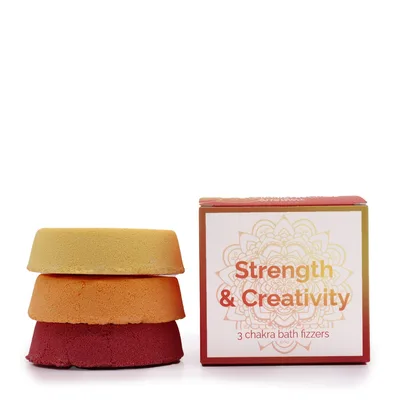 Chakra Bagno Fizz - Small Scatola - Strength & Creativity