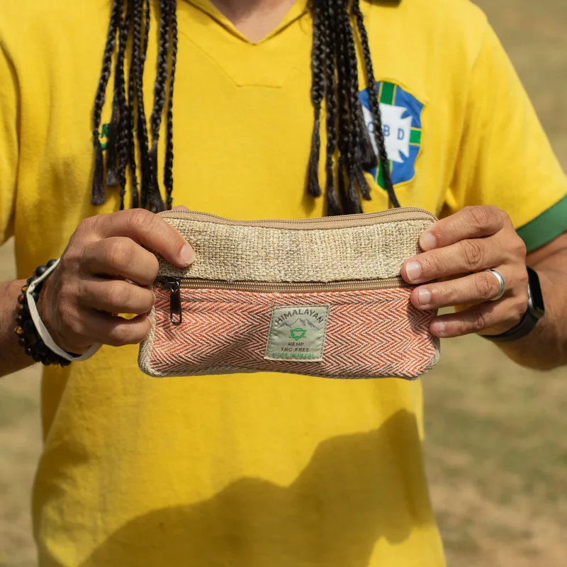 Hemp Phone/Tobacoo/Anything Zip Pouch (assorted) — foto 6