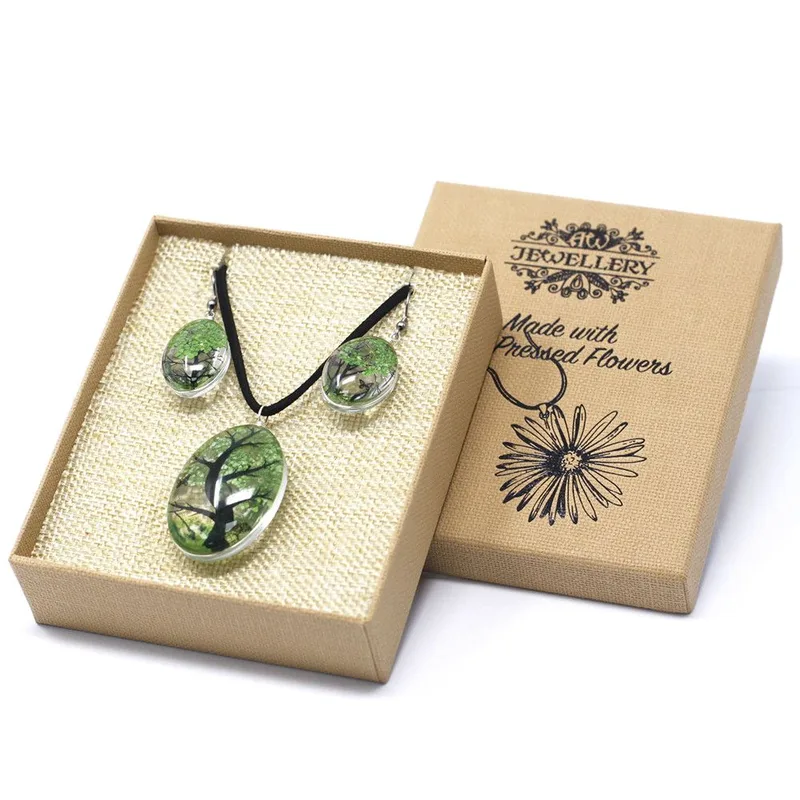 Pressed Fiori Albero of Life Set Verde