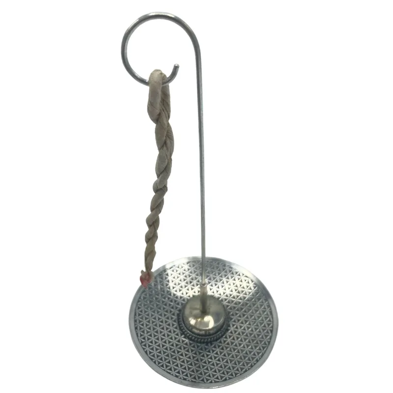 Rope Incenso and Argento Plated Porta Set Fiore of Life — foto 6