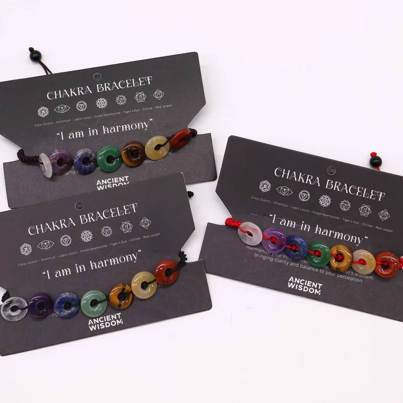 Chakra String Bracelets Mini Donuts — foto 1