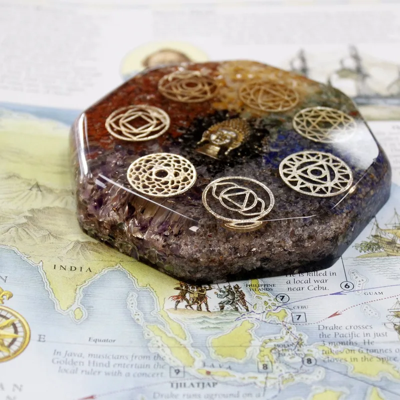 Orgonite Desk Power Packs Buddha Chakra Lrg — foto 1