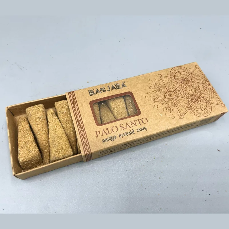 Banjara Smudge Pyramid Cones Palo Santo — foto 6