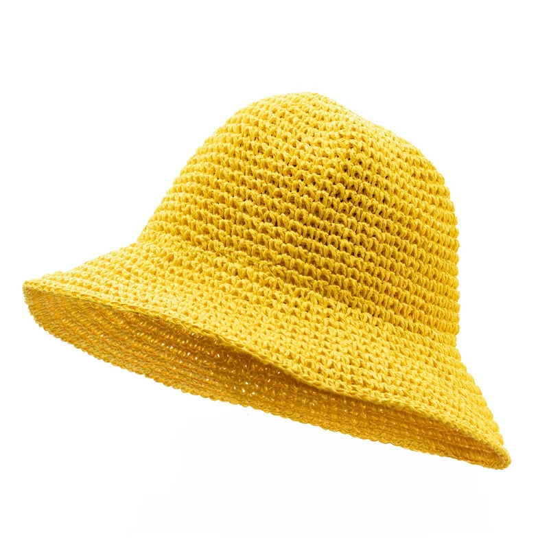 Nomad Sari Floppy Straw Sun Hat Yellow — foto 2