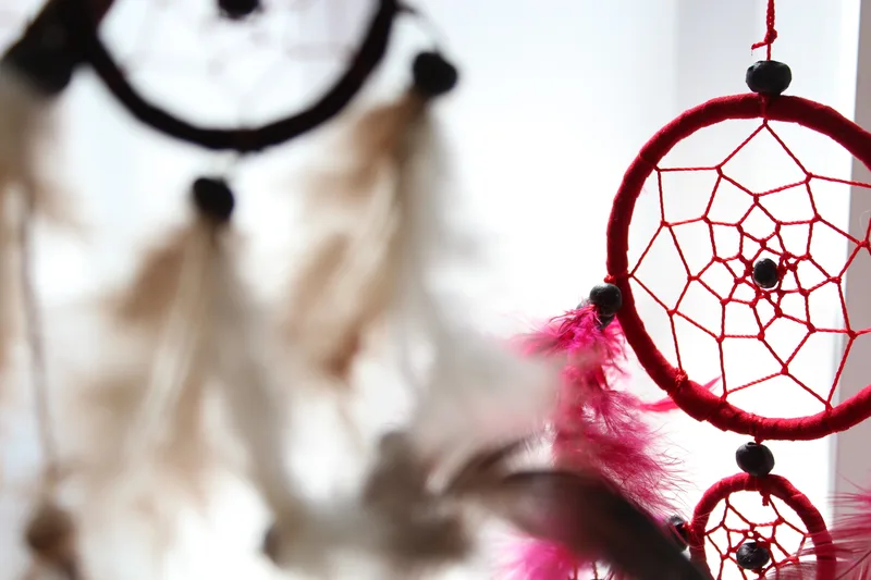 Bali Dreamcatcher Small Heart Rainbow — foto 3