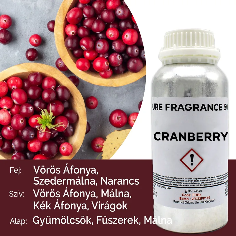 Cranberry Puro Profumo Olio 500ml — foto 1