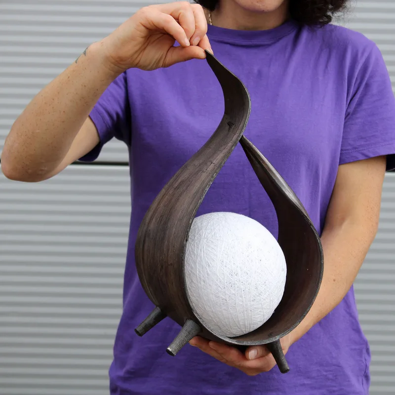 Naturale Coconut Lamp Chocolate Wrapover Twist — foto 3