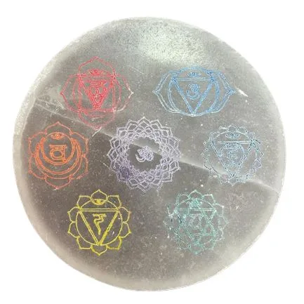 Medium Charging Plate 10cm Chakra Design — foto 2
