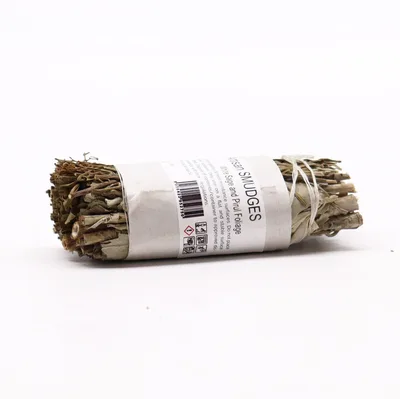 Bastoncini per Bruciare Erbe – Salvia Bianca e Foglie di Pirula